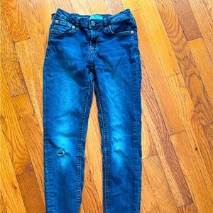 Girls Seven for Mankind skinny jeans. Size 10
